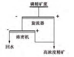 磷矿精矿浓缩作业